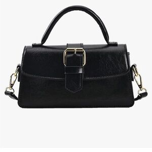 Amazon black patent leather bag